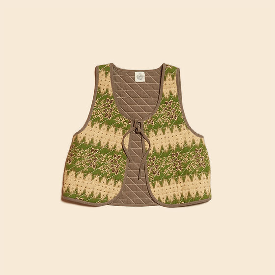 A quilted vest, the object of desire